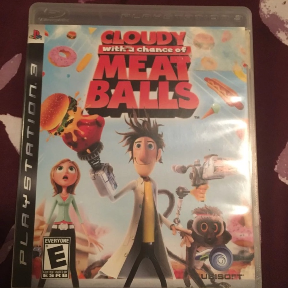 Cloudy with a chance of meatballs ps3 game